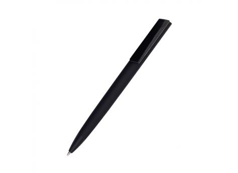 Ручка пластиковая Lavy софт-тач, черная