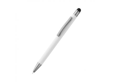 Ручка металлическая Story софт-тач, белый