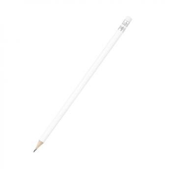 Карандаш с цветным корпусом Largo, белый