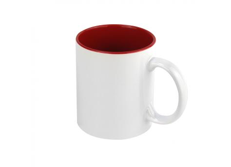 Кружка керамическая Честер, сублимация, красная