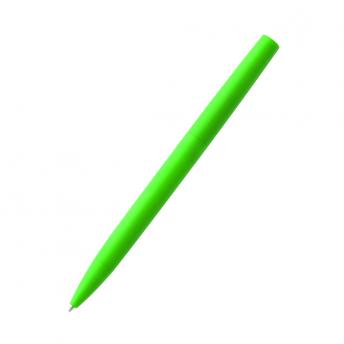 Ручка пластиковая Mira Soft софт-тач, зеленая