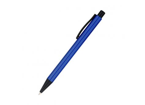 Ручка металлическая Deli, синяя