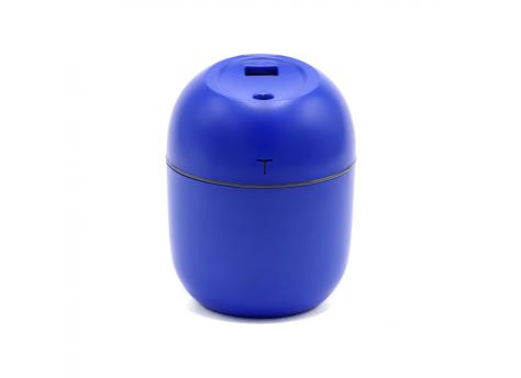 Светодиодный USB увлажнитель Egg с подсветкой, синий