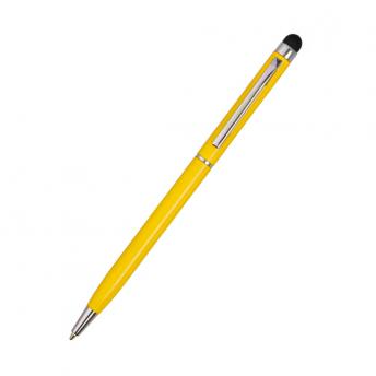 Ручка металлическая Dallas Touch, желтая