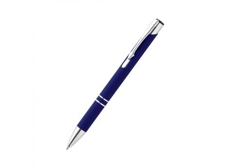 Ручка металлическая Molly софт-тач, темно-синяя