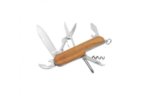Нож многофункциональный Брауншвейг, коричневый