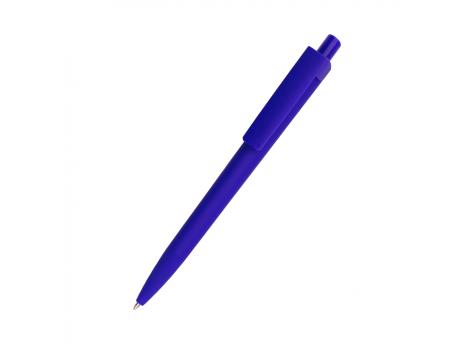 Ручка пластиковая Agata софт-тач, синяя