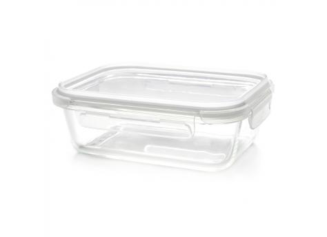 Контейнер Dinner из боросиликатного стекла, герметичный, белый