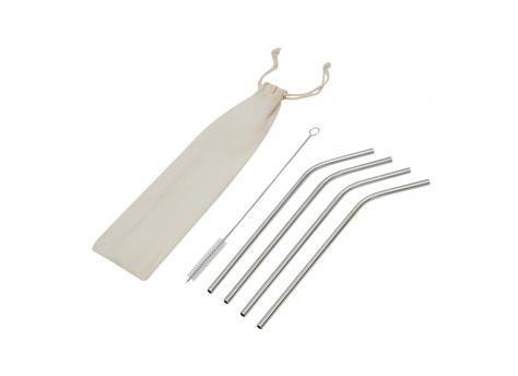 Набор трубочек из нержавеющей стали DRINK HAPPY NTEU7-94161