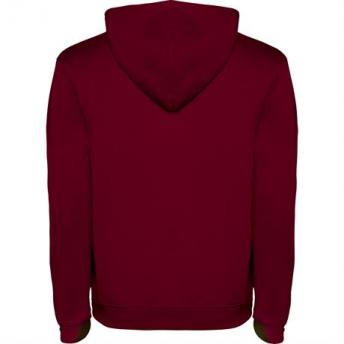 Толстовка URBAN мужская, ГРАНАТОВЫЙ/ПЁСТРЫЙ СЕРЫЙ 2XL