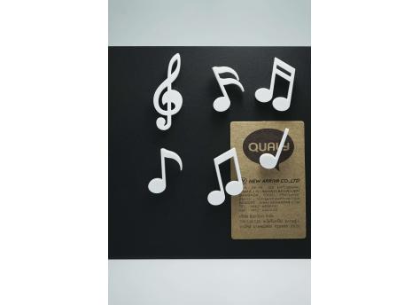 МАГНИТЫ MEMODY MAGNET (6 ШТ. / УПАК.), белые