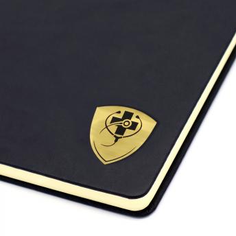 Шильд-наклейка медицина, золото