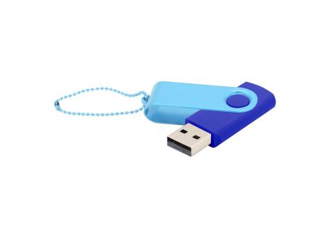 Флешка Designer To Go 2.0 USB 16Gb, синий/голубой