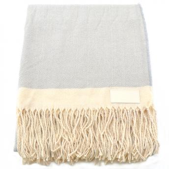 Плед акриловый WINTER, серый