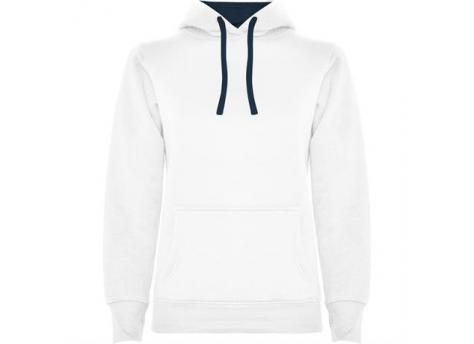 Толстовка URBAN WOMAN женская, БЕЛЫЙ/МОРСКОЙ СИНИЙ 2XL