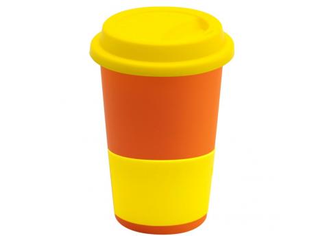 Кружка Magic To Go, оранжевый/желтый