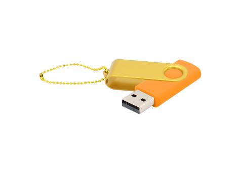 Флешка Designer To Go 2.0 USB 16Gb, оранжевый/желтый