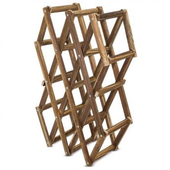 Деревянная подставка для бутылок на 10 штук "RAK" NTEU3-200505