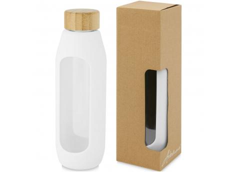 Бутылка из боросиликатного стекла Tidan 600 мл с силиконовым держателем NTEU15-329512