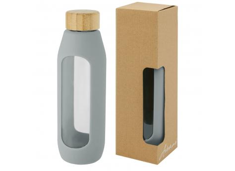 Бутылка из боросиликатного стекла Tidan 600 мл с силиконовым держателем NTEU15-329514