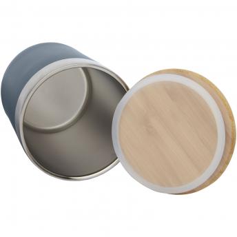 Термостакан Lagan 300 мл из нержавеющей стали с медной вакуумной изоляцией и бамбуковой крышкой NTEU15-329525