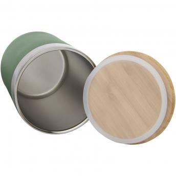 Термостакан Lagan 300 мл из нержавеющей стали с медной вакуумной изоляцией и бамбуковой крышкой NTEU15-329526