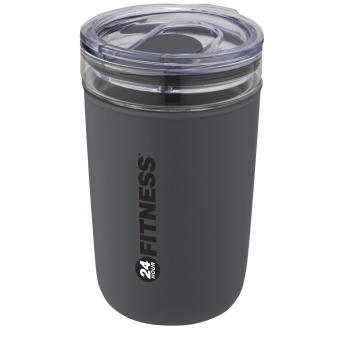 Стеклянный стакан Bello 420 мл с внешней стенкой из переработанного пластика NTEU15-338030