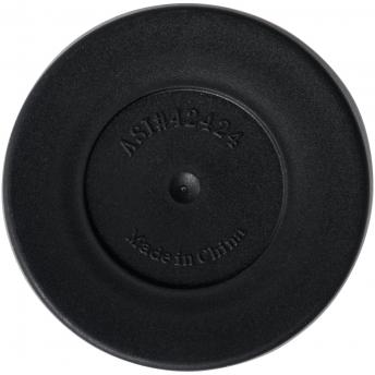 Термостакан Elwood из переработанной нержавеющей стали, сертифицированной по стандарту RCS, объемом 410 мл - сплошной черный NTEU15-529044