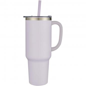 Термокружка Sydney 1200 мл с двойными стенками, медным вакуумным утеплителем и трубочкой, сертифицированная RCS NTEU15-559267