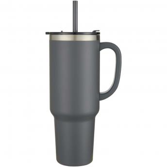 Термокружка Sydney 1200 мл с двойными стенками, медным вакуумным утеплителем и трубочкой, сертифицированная RCS NTEU15-559269