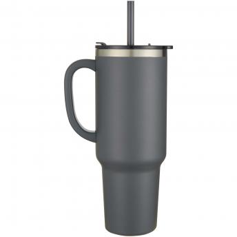 Термокружка Sydney 1200 мл с двойными стенками, медным вакуумным утеплителем и трубочкой, сертифицированная RCS NTEU15-559269