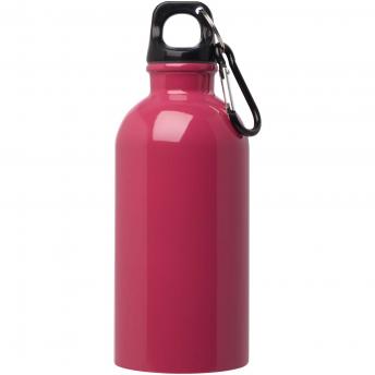 Бутылка для воды из нержавеющей стали объемом 400 мл с одинарной стенкой, сертифицированная "RCS", с карабином, модель "Oregon". NTEU15-619506