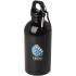Бутылка для воды из нержавеющей стали объемом 400 мл с одинарной стенкой, сертифицированная "RCS", с карабином, модель "Oregon". NTEU15-619512