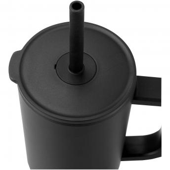 Термокружка Brady объемом 900 мл с силиконовой соломинкой, черная NTEU15-646064