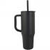 Термокружка Brady объемом 900 мл с силиконовой соломинкой, черная NTEU15-646064