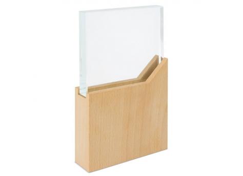 Трофей из стекла и дерева "MEGA" NTEU3-312103