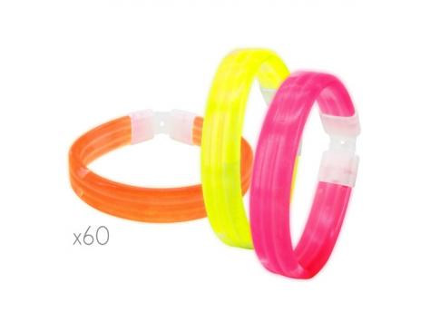 Светящиеся браслеты "NEON PARTY" (упаковка из 60 шт.) NTEU3-312168