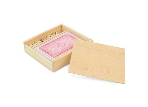 Набор деревянных карт и кубиков NTEU3-312181