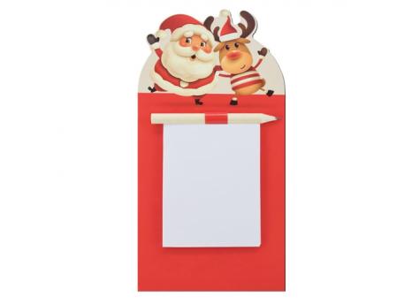 Магнитный рождественский блокнот "SAMI" NTEU3-503875