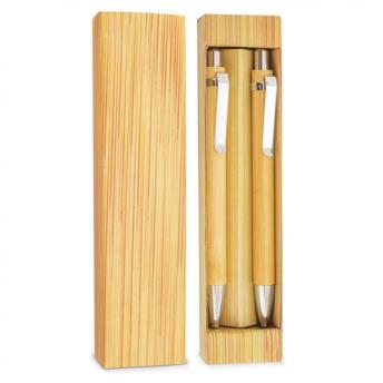 Набор ручка и вечный карандаш из бамбука NTEU3-529800