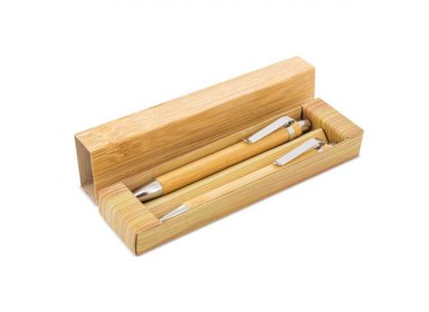 Набор ручка и вечный карандаш из бамбука NTEU3-529800