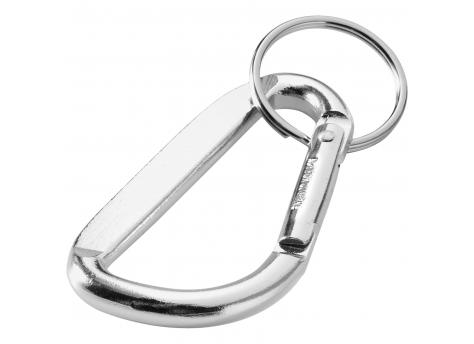 Тимор - брелок для ключей с карабином, изготовленный из переработанного алюминия. NTEU15-529053