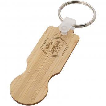 Брелок-ключница Ronan из бамбука NTEU15-584702