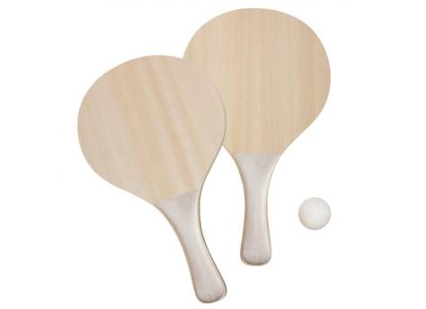 Пляжные ракетки из дерева и волокна пшеницы "YAIZA" NTEU3-530821