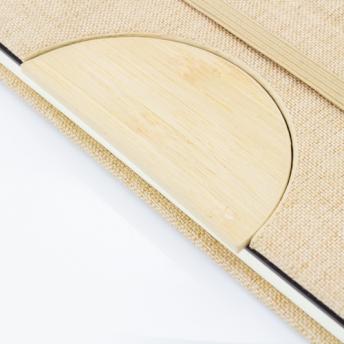 Блокнот из RPET и бамбука "TALYX" NTEU3-529804