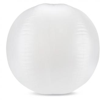 Полупрозрачный белый пляжный мяч NTEU3-529920