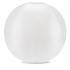 Полупрозрачный белый пляжный мяч NTEU3-529920