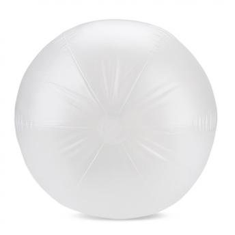 Полупрозрачный белый пляжный мяч NTEU3-529920