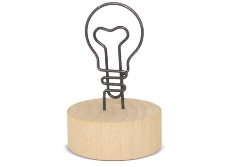Клипса для заметок с деревянной подставкой "EUREKA" NTEU3-529824