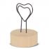 Зажим для заметок с деревянной подставкой "LOVE U" NTEU3-529825